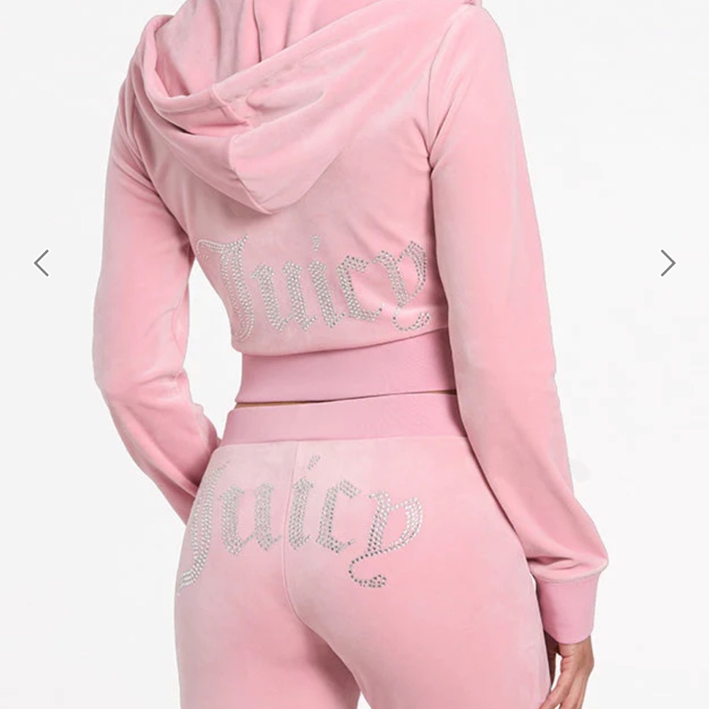 JUICY COUTURE OG BIG BLING VELOUR SET